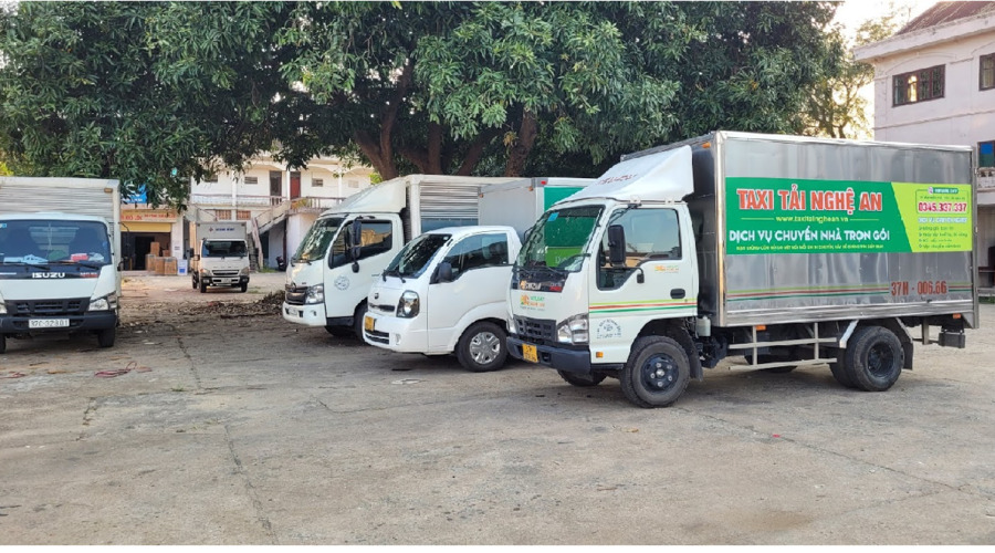 Xe tải bao nguyên chuyến đi Nghệ An