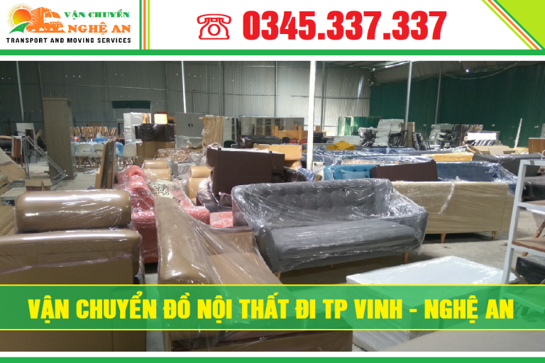 Vận chuyển đồ nội thấy từ Hà Nội vào Vinh, Nghệ An