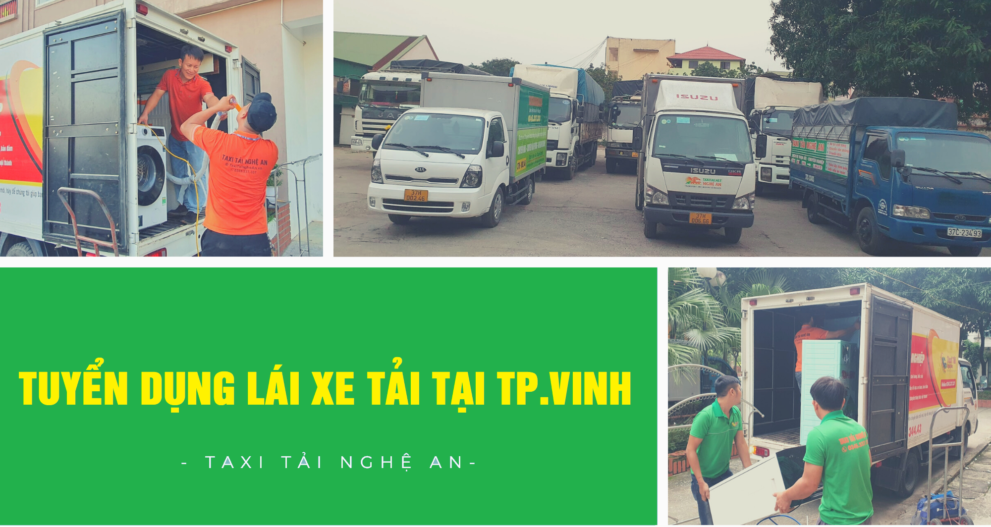 Tuyển dụng lái xe tải