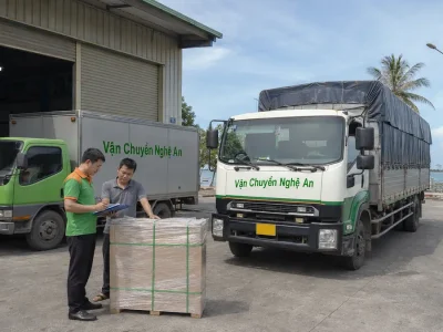 Vận chuyển nhanh từ Hà Tĩnh đi Nghệ An - xe tải ưu tiên