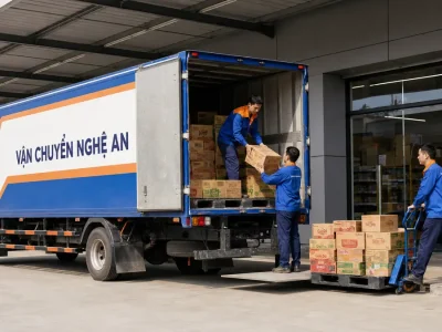Vận chuyển hàng từ Ninh Bình giao WinMart tại Nghệ An