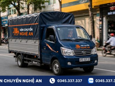 Vận chuyển hàng đi KCN Bắc Vinh - xe taxi tải nội thành