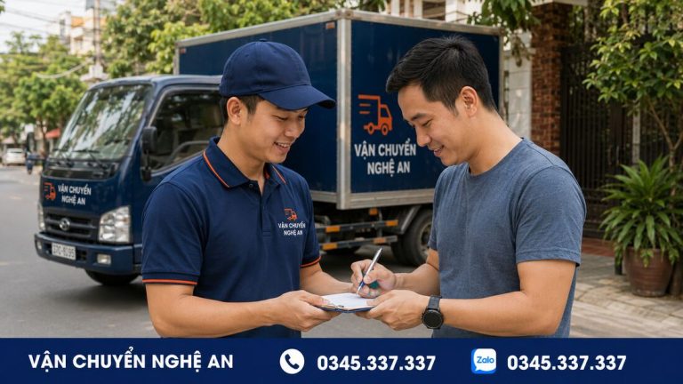 Vận chuyển hàng từ Hưng Yên giao LOTTE Mart Vinh