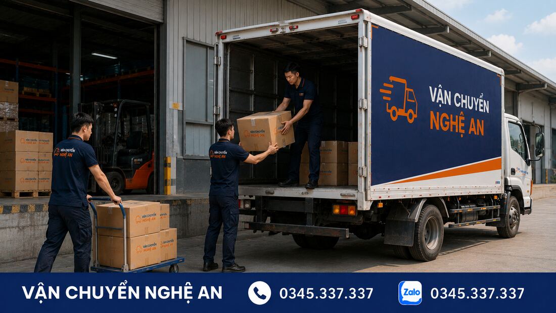 Vận chuyển hàng đi KCN VSIP Nghệ An - xếp dỡ hàng hoá