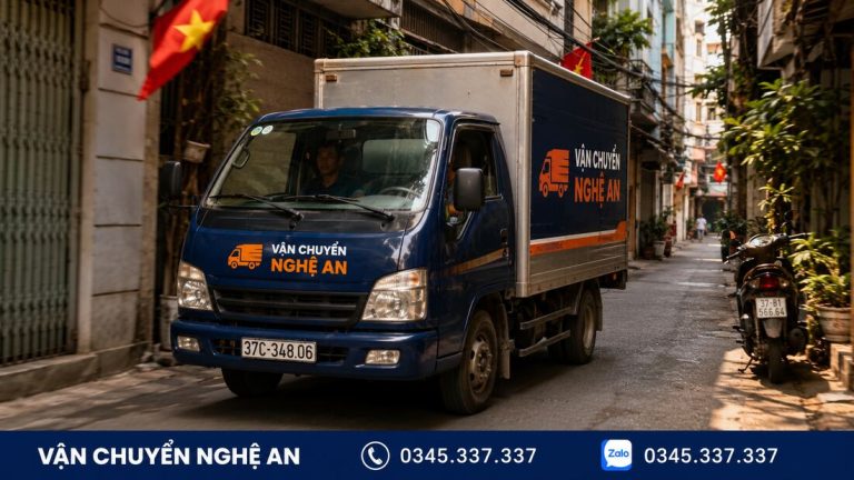 Vận chuyển hàng từ Thái Nguyên giao WinMart tại Nghệ An
