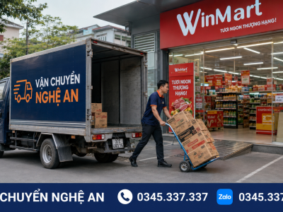 VCNA giao nhận hàng tại nhiều điểm bán WinMart, WinMart+ ở Nghệ An