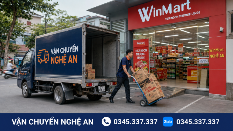 VCNA giao nhận hàng tại nhiều điểm bán WinMart, WinMart+ ở Nghệ An