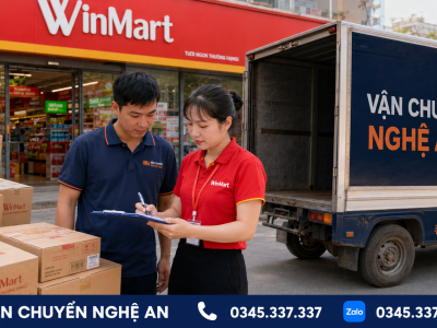 Vận chuyển hàng từ Phú Thọ giao WinMart tại Nghệ An