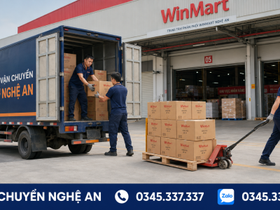 Vận chuyển hàng từ Hà Nội giao WinMart tại Nghệ An