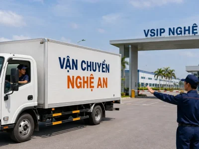 Vận chuyển hàng nhà máy từ Hà Tĩnh về Nghệ An