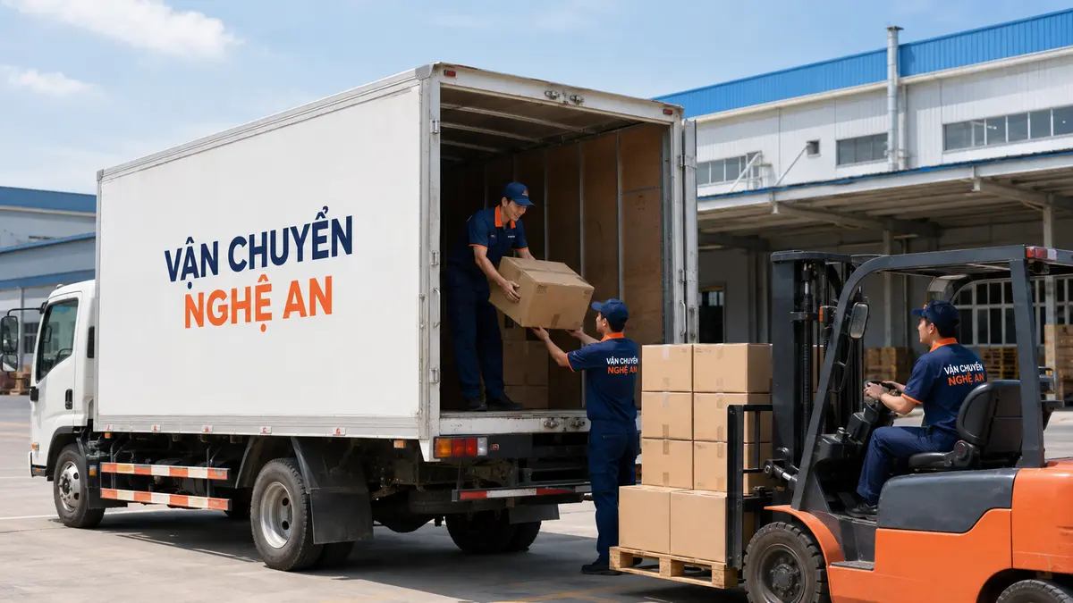 Lưu kho và phát hàng theo lịch từ Bắc Ninh về Nghệ An - bốc xếp phân loại tại kho