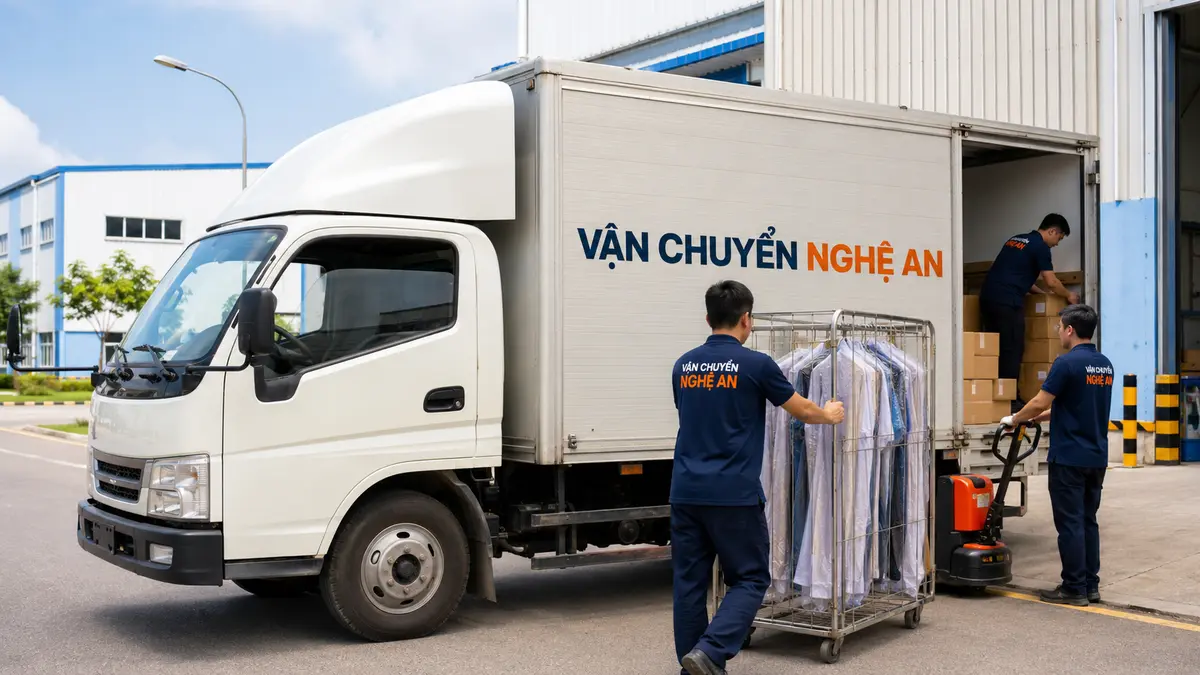 Giao hàng từ Hà Nội tại kho MM Mega Market Vinh