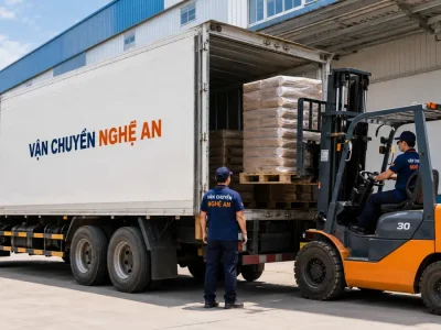 Vận chuyển hàng từ Thái Nguyên vào KCN Bắc Vinh