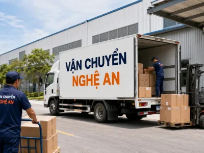Chằng buộc máy móc khi vận chuyển hàng nhà máy từ Bắc Ninh về Nghệ An