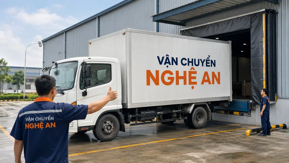 Lưu kho và phát hàng theo lịch từ Phú Thọ về Nghệ An - điều phối xe tải vào kho