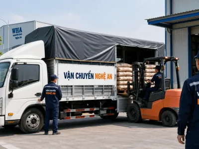 Vận chuyển hàng từ Hà Tĩnh vào KCN Bắc Vinh