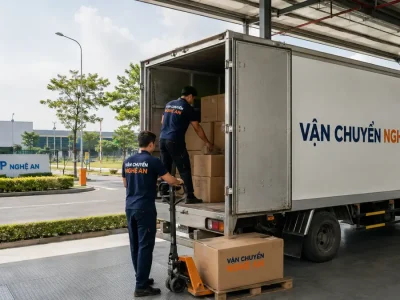 Vận chuyển hàng từ Thanh Hóa vào KCN Nam Cấm