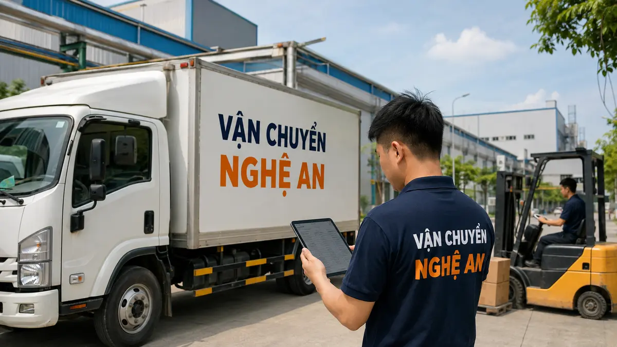 Vận chuyển hàng từ Phú Thọ giao MM Mega Market Vinh