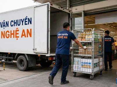 Vận chuyển hàng từ Thái Nguyên giao Bách Hóa Xanh tại Nghệ An - ảnh đại diện