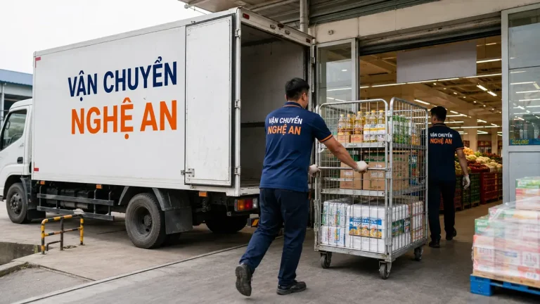 Vận chuyển hàng từ Thái Nguyên giao Bách Hóa Xanh tại Nghệ An - ảnh đại diện