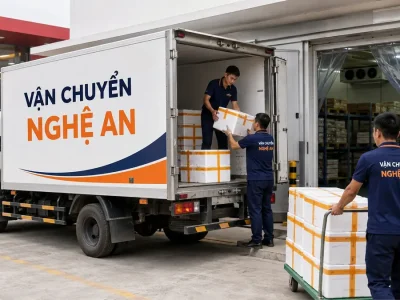 Vận chuyển hàng từ Hải Phòng giao chuỗi siêu thị tại Nghệ An