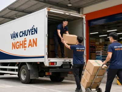 Vận chuyển hàng từ Bắc Ninh giao chuỗi siêu thị tại Nghệ An