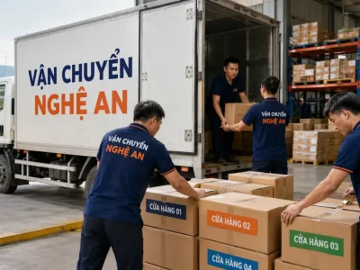 Kiểm tra tem kiện hàng khi vận chuyển hàng từ Hưng Yên về Nghệ An
