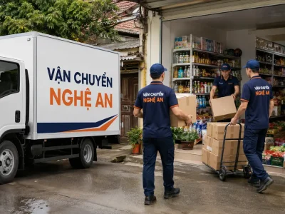 Vận chuyển hàng từ Phú Thọ giao chuỗi siêu thị tại Nghệ An