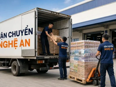 Vận chuyển hàng từ Hà Nội giao chuỗi siêu thị tại Nghệ An