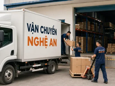 Giao hàng từ Hải Phòng theo lịch cố định cho MM Mega Market Vinh