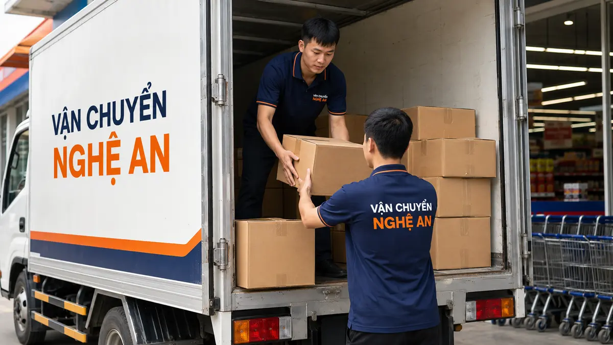Lưu kho và phát hàng theo lịch từ Thanh Hóa về Nghệ An theo từng điểm giao