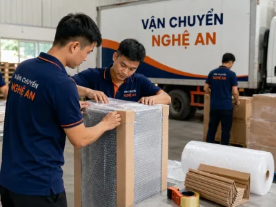 Vận chuyển hàng từ Hưng Yên giao GO Vinh - quản lý pallet hàng hóa