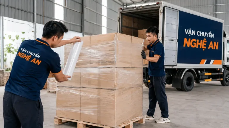Lưu kho và phát hàng theo lịch từ Nghệ An đi Hưng Yên - phân loại theo điểm giao