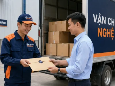 Vận chuyển hàng từ Phú Thọ giao GO Vinh - bàn giao hồ sơ chứng từ