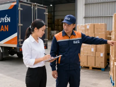 Xác nhận số lượng hàng nhà máy tuyến Thanh Hóa Nghệ An