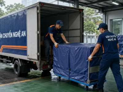 Vận chuyển hàng từ Hà Nội giao GO Vinh - giao hàng an toàn