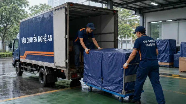 Vận chuyển hàng từ Hà Nội giao GO Vinh - giao hàng an toàn