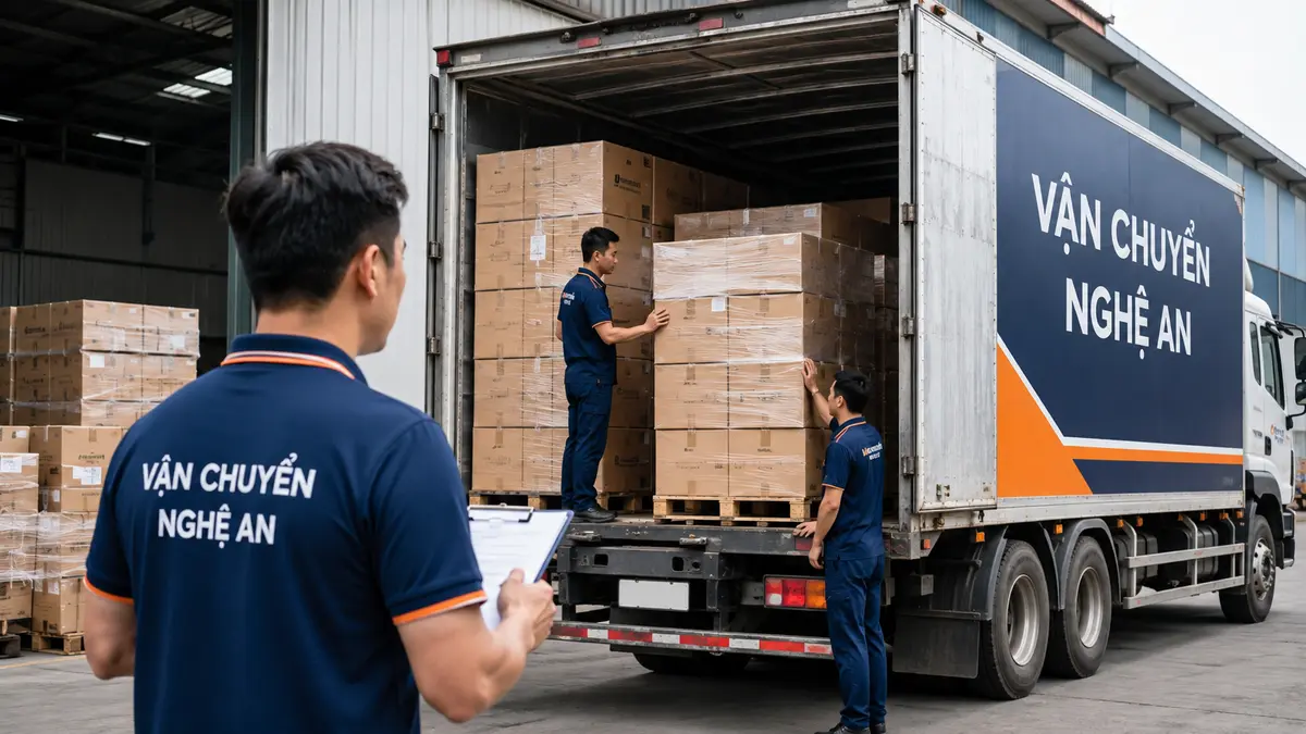 Khảo sát lô hàng trước khi lưu kho tại Nghệ An