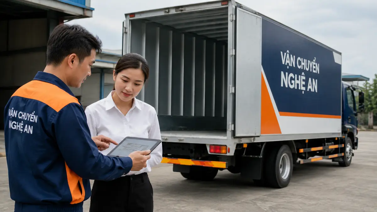 Lập kế hoạch vận chuyển lô hàng lưu kho từ Thái Nguyên về Nghệ An