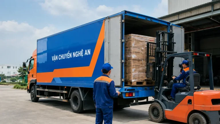 Bao xe từ Hưng Yên đi Nghệ An - xe tải bao nguyên chuyến