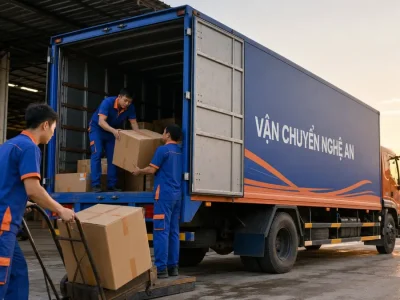 Bao xe từ Hà Tĩnh đi Nghệ An - xe tải bao nguyên chuyến
