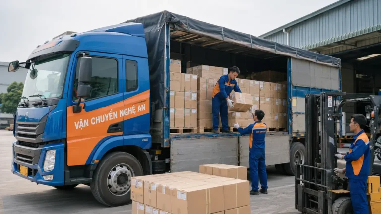 Bao xe từ Bắc Ninh đi Nghệ An - xe tải bao nguyên chuyến