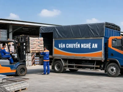 Lưu kho và phát hàng theo lịch từ Ninh Bình về Nghệ An tại kho trung chuyển