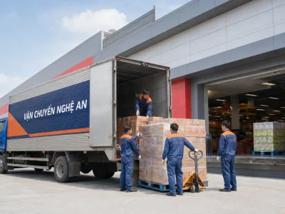 Vận chuyển hàng từ Thái Nguyên giao GO Vinh