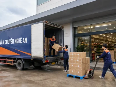 Vận chuyển hàng từ Hải Phòng giao GO Vinh
